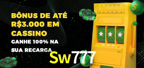 Sw777 melhor bônus de depósito